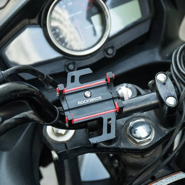 ROCKBROS | Fahrrad Motorrad Handyhalterung mit 360 Rotation Clip